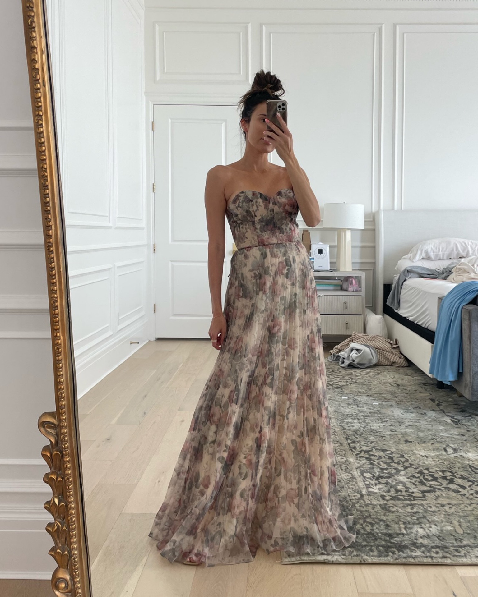 long floral dresses for wedding